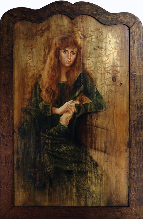 Badawi-Young Fairuz-wood-50x100-2017