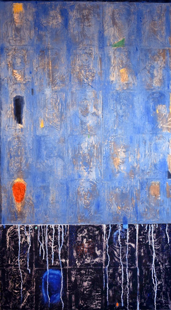 Memories from palmyra painting by nizar sabour