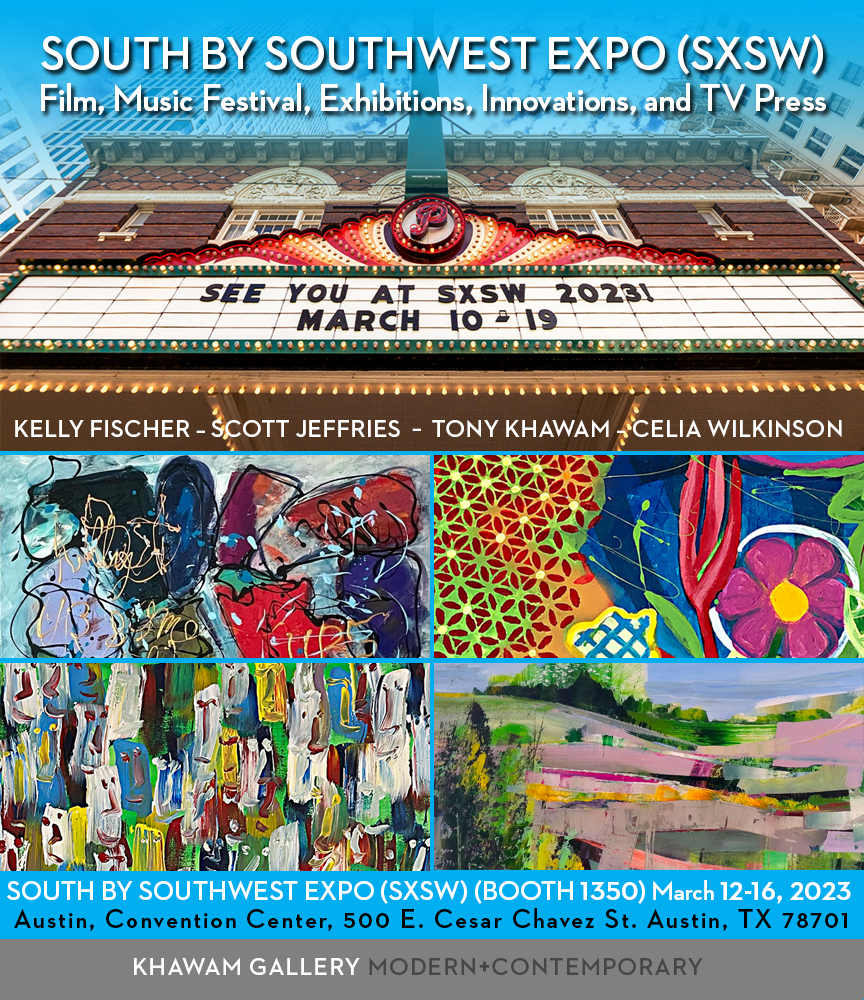 South by South West art fair Khawam gallery announcement