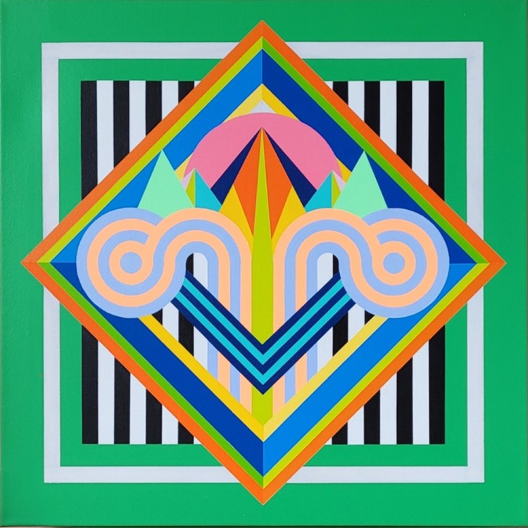 Jerlyn Marie Benejan painting